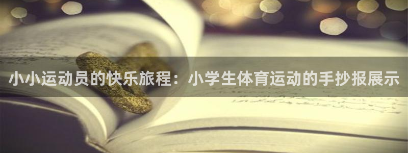 一竞技官网下载平台APP:小小运动员的快乐旅程:小学生体育运